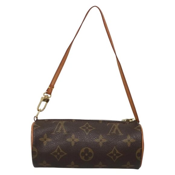 LOUIS VUITTON Monogram Papillon Pouch LV Auth BA5398 - Picture 3 of 16